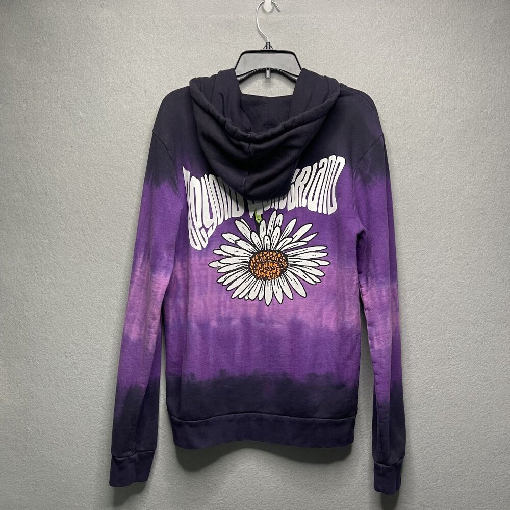 Insomniac Beyond Wonderland Purple Tie-Dye Zip-Up Hoodie S - Picture 4 of 6